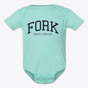 Fork North Carolina Traditional Baby Onesie
