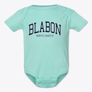 Blabon North Dakota Traditional Baby Onesie