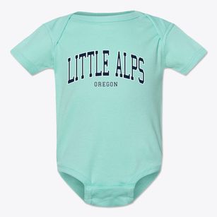 Little Alps Oregon Traditional Baby Onesie