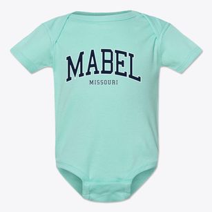 Mabel Missouri Traditional Baby Onesie