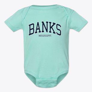 Banks Mississippi Traditional Baby Onesie