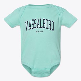 Vassalboro Maine Traditional Baby Onesie