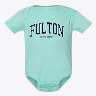 Fulton Mississippi Traditional Baby Onesie