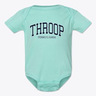 Throop Pennsylvania Traditional Baby Onesie