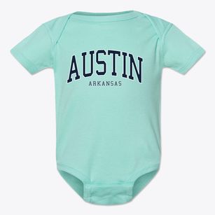Austin Arkansas Traditional Baby Onesie