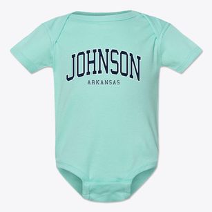 Johnson Arkansas Traditional Baby Onesie