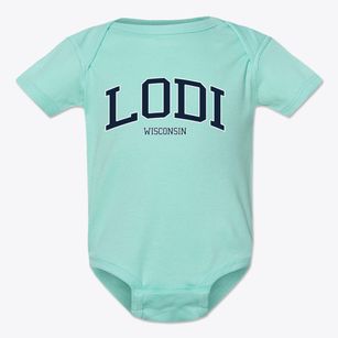 Lodi Wisconsin Traditional Baby Onesie