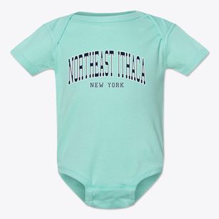 Northeast Ithaca New York Traditional Baby Onesie