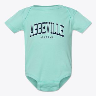 Abbeville Alabama Traditional Baby Onesie