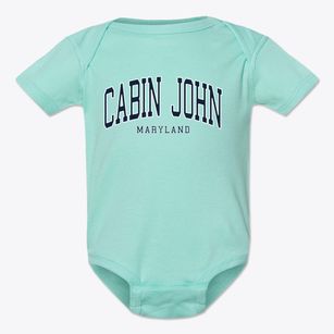Cabin John Maryland Traditional Baby Onesie