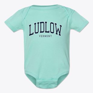 Ludlow Vermont Traditional Baby Onesie