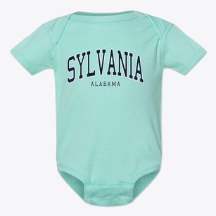 Sylvania Alabama Traditional Baby Onesie