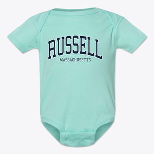 Russell Massachusetts Traditional Baby Onesie