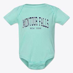 Montour Falls New York Traditional Baby Onesie