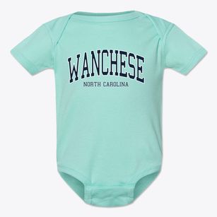 Wanchese North Carolina Traditional Baby Onesie