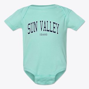 Sun Valley Idaho Traditional Baby Onesie