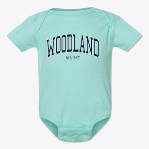 Woodland Maine Traditional Baby Onesie