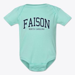 Faison North Carolina Traditional Baby Onesie
