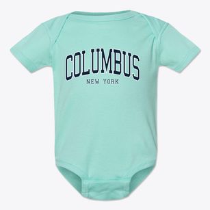 Columbus New York Traditional Baby Onesie