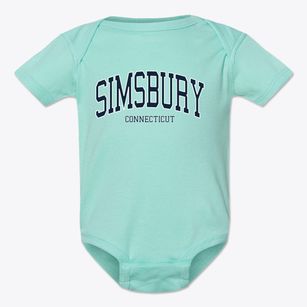 Simsbury Connecticut Traditional Baby Onesie