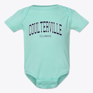 Coulterville Illinois Traditional Baby Onesie