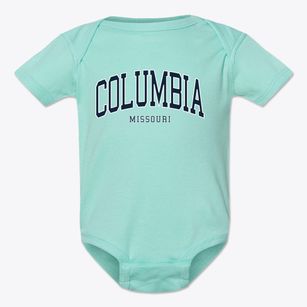 Columbia Missouri Traditional Baby Onesie