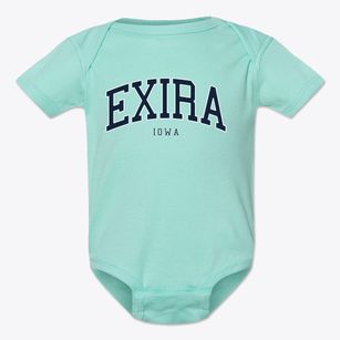 Exira Iowa Traditional Baby Onesie