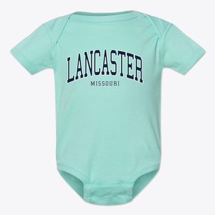 Lancaster Missouri Traditional Baby Onesie