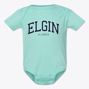 Elgin Illinois Traditional Baby Onesie