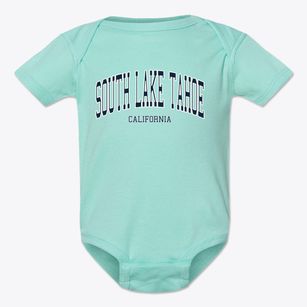 South Lake Tahoe California Traditional Baby Onesie