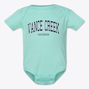 Vance Creek Wisconsin Traditional Baby Onesie