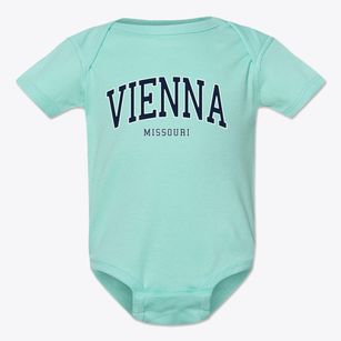 Vienna Missouri Traditional Baby Onesie