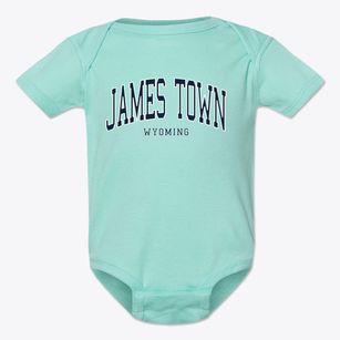 James Town Wyoming Traditional Baby Onesie