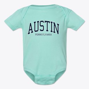 Austin Pennsylvania Traditional Baby Onesie