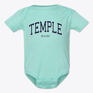 Temple Maine Traditional Baby Onesie