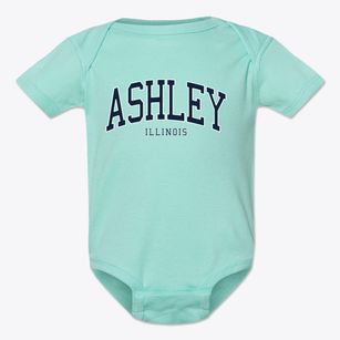 Ashley Illinois Traditional Baby Onesie