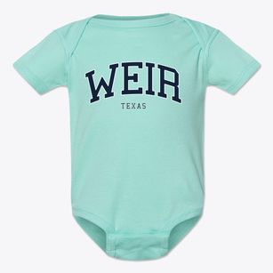 Weir Texas Traditional Baby Onesie