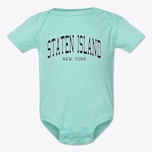 Staten Island New York Traditional Baby Onesie