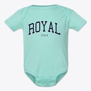 Royal Iowa Traditional Baby Onesie