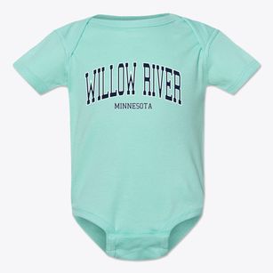Willow River Minnesota Traditional Baby Onesie