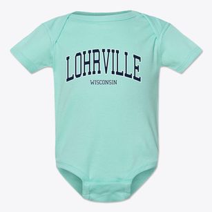 Lohrville Wisconsin Traditional Baby Onesie