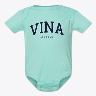 Vina Alabama Traditional Baby Onesie