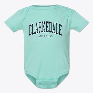 Clarkedale Arkansas Traditional Baby Onesie