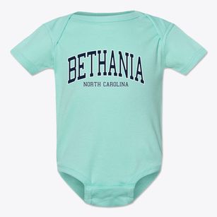 Bethania North Carolina Traditional Baby Onesie
