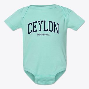 Ceylon Minnesota Traditional Baby Onesie