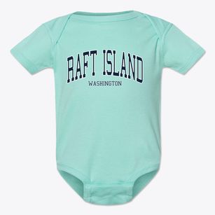 Raft Island Washington Traditional Baby Onesie