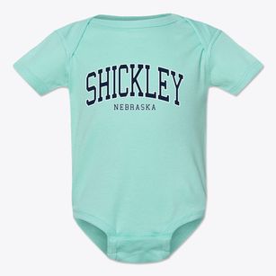 Shickley Nebraska Traditional Baby Onesie