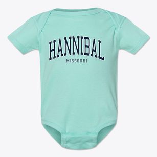 Hannibal Missouri Traditional Baby Onesie