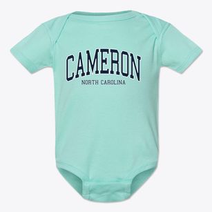 Cameron North Carolina Traditional Baby Onesie