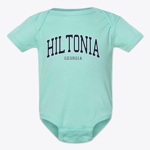 Hiltonia Georgia Traditional Baby Onesie